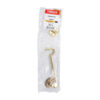Cabin Hook - Polished Brass 150mm