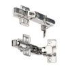 Clip-On Cabinet Hinges – Nickel 170 Degree