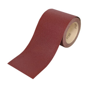 Sandpaper Roll Red P120 115mm x 10m