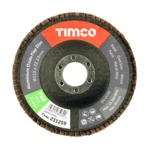 Flap Disc Alu Oxide P60 Set 115 x 22.23