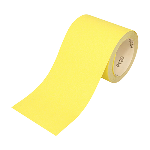 Sandpaper Roll Yellow P60 115mm x 10m