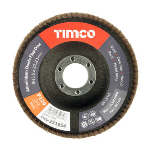 Flap Disc Alu Oxide P120 Set 115 x 22.23