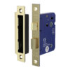 Bathroom Lock - Electro Brass 78mm
