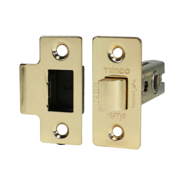 Tubular Latch - Electro Brass 67 case / 45 backset