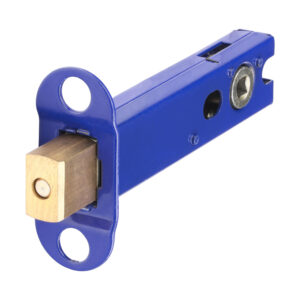 Architectural Tubular Deadbolt - Electro Brass & Satin Nickel 103.5 case / 82.5 backset