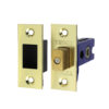 675999_w1.jpg Architectural Tubular Deadbolt - Electro Brass & Satin Nickel 65.5 case / 45 backset