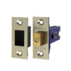 675999_w2.jpg Architectural Tubular Deadbolt - Electro Brass & Satin Nickel 65.5 case / 45 backset