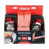 Ratchet Straps - J Hook - Commercial Duty 6m x 35mm