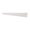 Twin Slot Shelf Bracket – White 270mm