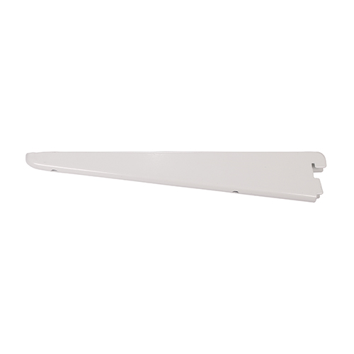 Twin Slot Shelf Bracket – White 270mm