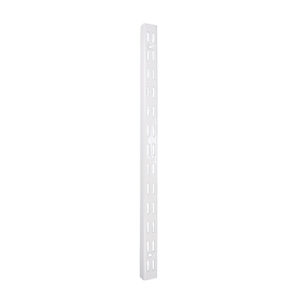 Twin Slot Upright – White 710mm