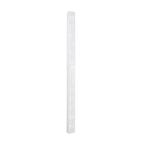 Twin Slot Upright – White 430mm