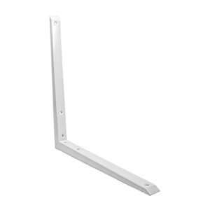 Mitred Shelf Bracket – White 350 x 350mm