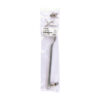 Victorian Pattern Casement Stay - Satin Chrome 240mm