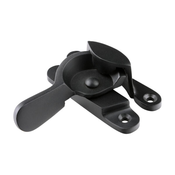 Fitch Pattern Sash Fastener - Matt Black 68 x 14