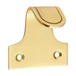 Traditional Pattern Sash Lift - Polished Brass 52mm