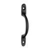 Traditional Pattern Sash Pull Handle - Matt Black 100mm