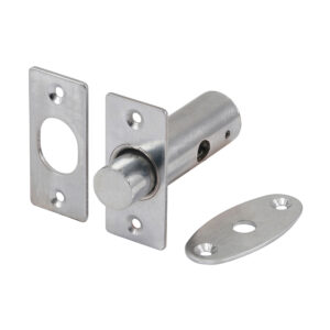 Window Rack Bolts - Satin Chrome 42mm