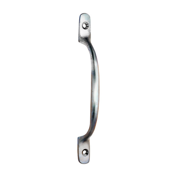 Stacked from 6 images. Method=B (R=8,S=4) Traditional Pattern Sash Pull Handle - Satin Chrome 160mm