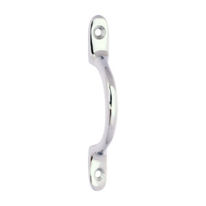 Traditional Pattern Sash Pull Handle - Polished Chrome 100mm