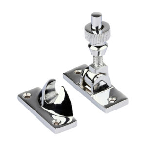 Brighton Pattern Sash Fastener - Polished Chrome 57 x 22