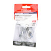 Brighton Pattern Sash Fastener - Polished Chrome 57 x 22