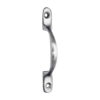 Stacked from 6 images. Method=B (R=8,S=4) Traditional Pattern Sash Pull Handle - Satin Chrome 100mm