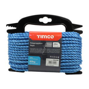 Polypropylene Rope - Blue – Winder 6mm x 20m
