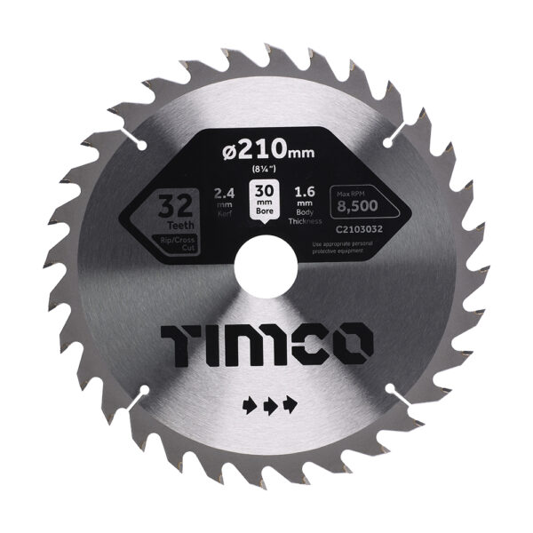 TCT Circular Saw Blade 216 x 30 x 24T