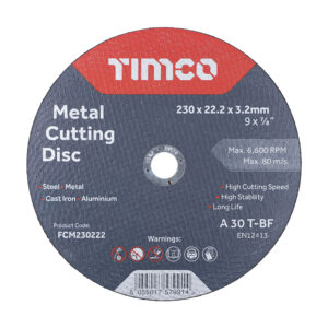 Metal Cutting Discs 300 x 20.0 x 3.2