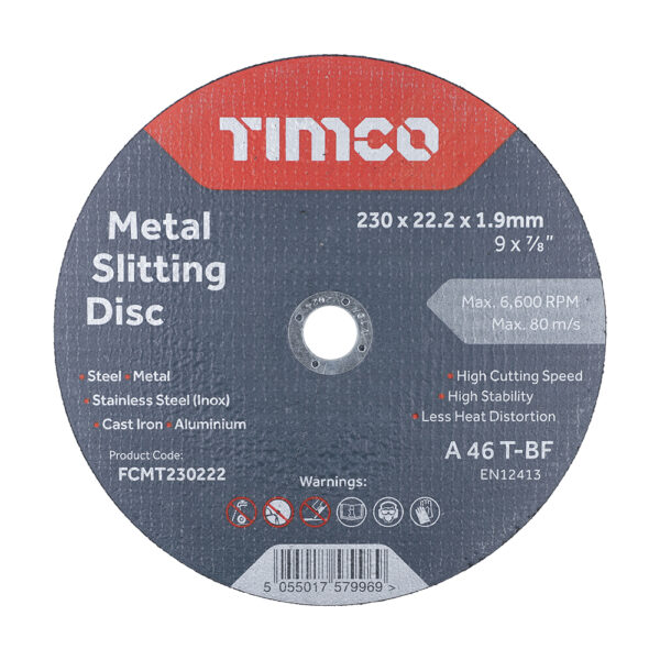 Metal Slitting Discs 140 x 20 x 16T