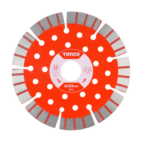 Prem Diamond Blade Turbo Seg 125 x 22.2