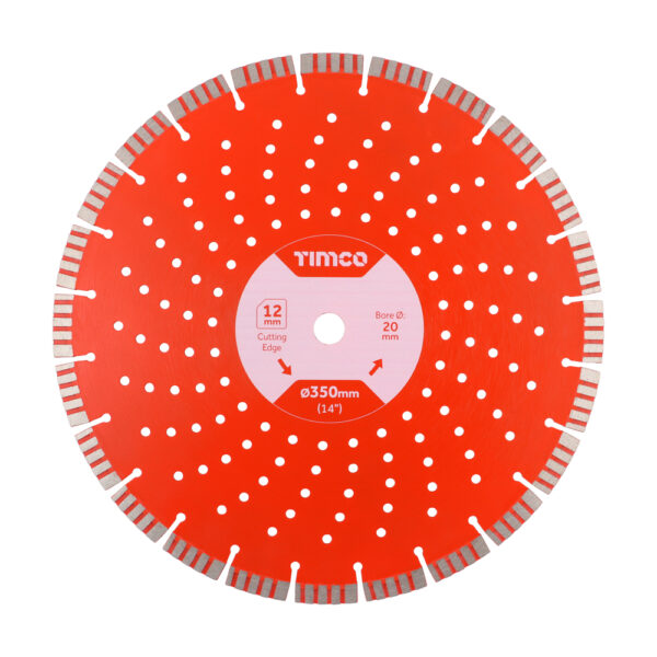 Prem Diamond Blade Turbo Seg 350 x 20.0