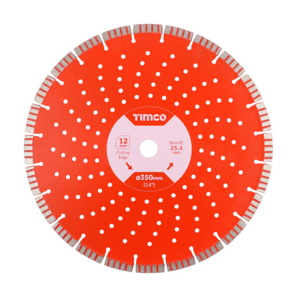 Prem Diamond Blade Turbo Seg 350 x 25.4