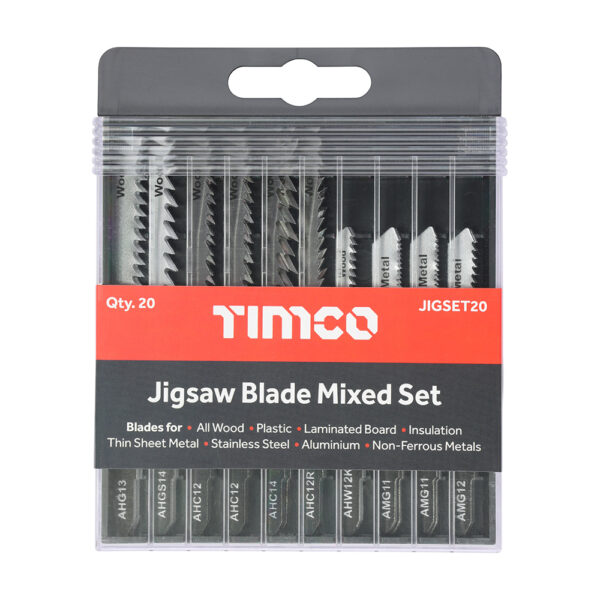 Jigsaw Blade Mixed Set 20pcs S1411DF