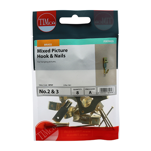 MPHP_w3.jpg Mixed Picture Hanging Hooks - Electro Brass Mixed