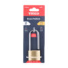 Brass Padlock Long Shackle 40mm
