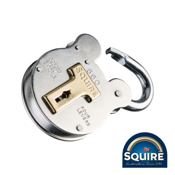 Old English 4 Lever Padlock – 660 60mm 40mm