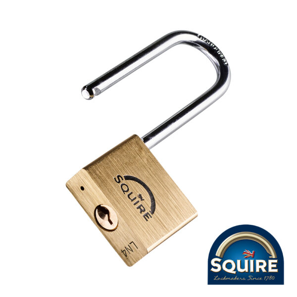 Premium Brass Lion Padlock - 2.5" Long Shackle – LN4/2.5 40mm