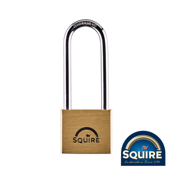 Premium Brass Lion Padlock - 2.5" Long Shackle – LN4/2.5 40mm