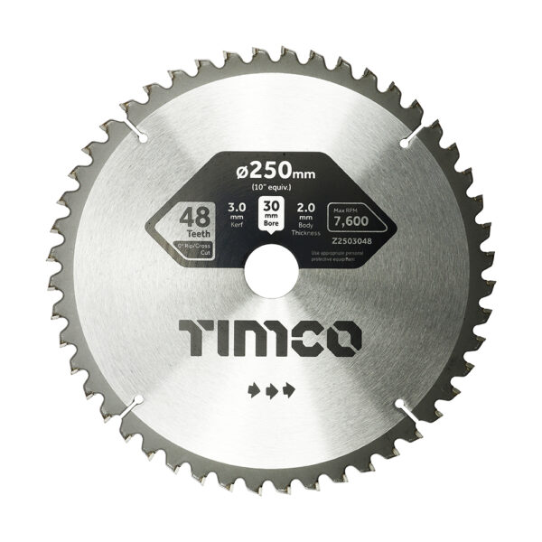 Z2503048_w1.jpg TCT Mitre Sawblade 250 x 30 x 60T