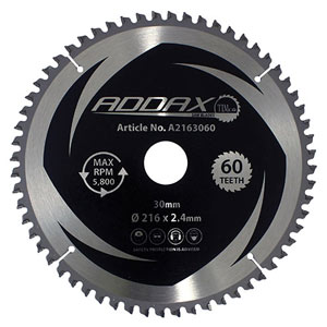 TCT -5 Degree Sawblade 160 x 20 x 4T