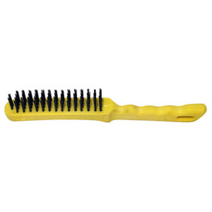 Blue Handle Wire Brush S/Steel 255mm