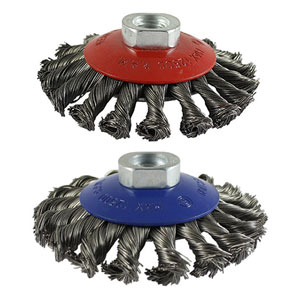 Grinder Crimp SS Bevel Brush 115mm