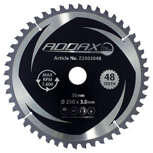 TCT Mitre Sawblade 216 x 30 x 48T