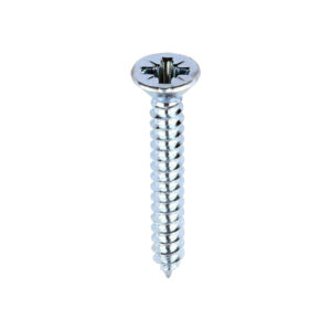 S/Tapping Screw PZ2 CSK Zinc-6 x 1