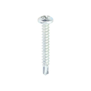 Pan Screw PH2 S/DRILL No3 Zinc-6 x 1