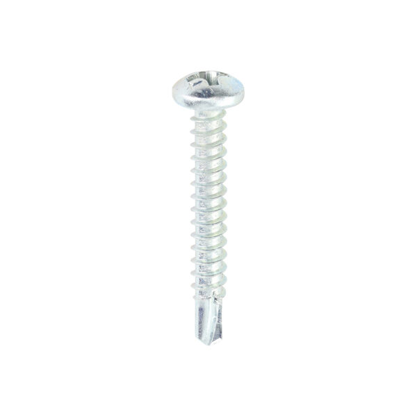 Pan Screw PH2 S/DRILL No3 Zinc-6 x 1