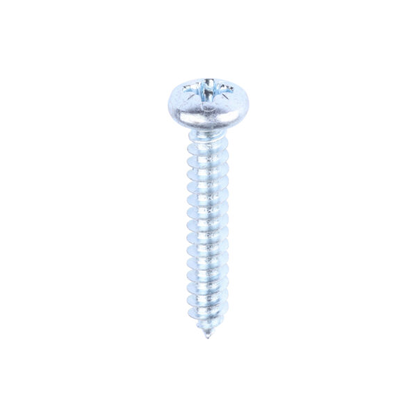 S/Tapping Screw PZ2 PAN Zinc-8 x 1