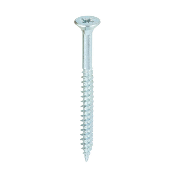 Twin Woodscrew PZ2 CSK Zinc-8 x 2